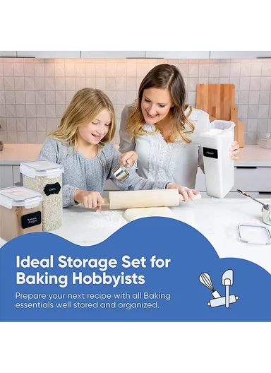 24-Pcs Plastic Lunch Box Set – Microwave, Freezer &amp; Dishwasher Safe Food Storage Containers C8-1