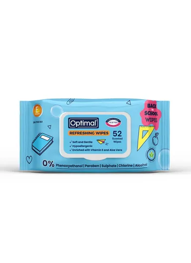 Back-to-school Refreshing Wipes 52 sheets