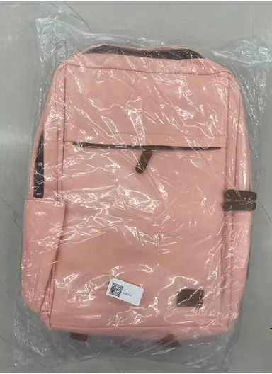 17" Laptop Backpack Multi-Functional Travel Bag with USB Charging Port, Multi-Compartment, Lightweight &amp; Comfortable Design 2305 - Pink