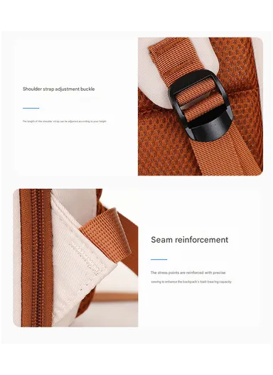 15.6" Expandable Laptop Backpack Multi-Functional Travel Bag with USB Charging Port, Multi-Compartment, Lightweight &amp; Comfortable Design 3638 - Pink