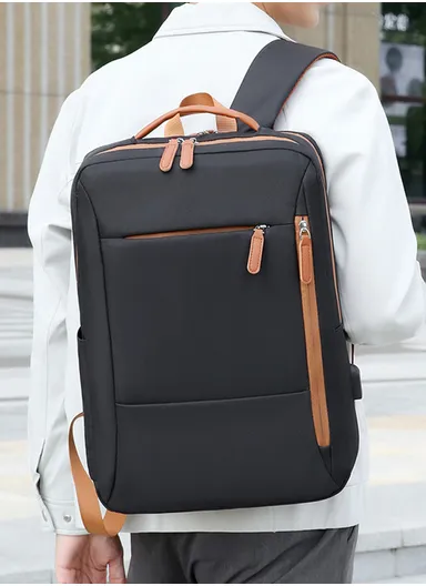 17-inch Casual &amp; Durable Laptop Backpack with Padded Straps (W31 x D18 x H42)cm - Pink