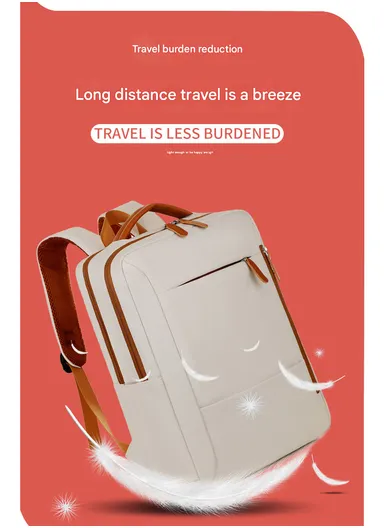 17-inch Casual &amp; Durable Laptop Backpack with Padded Straps (W31 x D18 x H42)cm - Purple