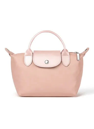 Chic Compact Handbag with PU Top Handle &amp; Removable Shoulder Strap 666 - Somo