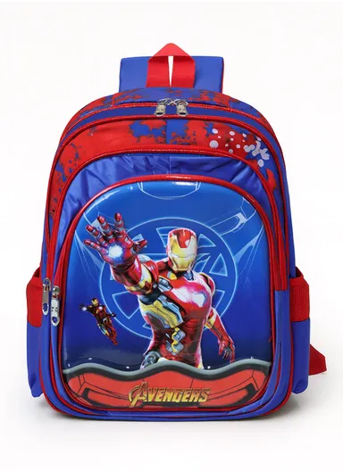 Large Capacity Popular 3D Character Kids School Backpack with Padded Straps 2507 - Style 1