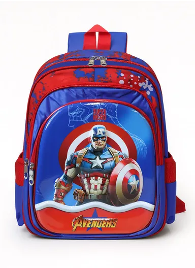 Large Capacity Popular 3D Character Kids School Backpack with Padded Straps 2507 - Style 2