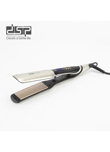 Straight Brilliance Aluminum Plates Hair Straightener With Adjustable Temperature &amp; LED Display 10160U - Grey