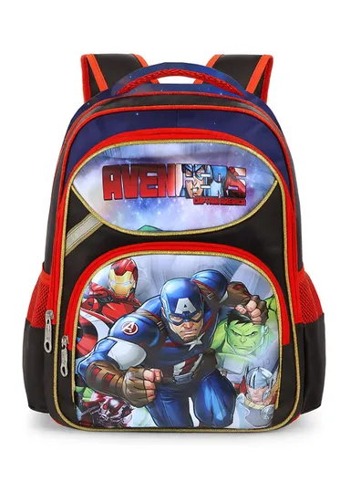 Popular 3D Cartoon Kids School Backpack with 3 Compartments &amp; Padded Straps G14 - Style 3