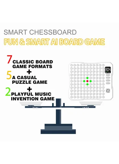 14 in 1 Multifunctional Smart Board Game Electronic Chess Set for Kids Educational Toy W200