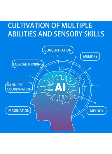 14 in 1 Multifunctional Smart Board Game Electronic Chess Set for Kids Educational Toy W200