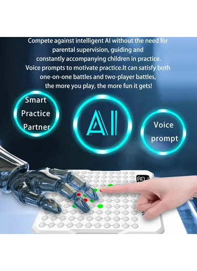 14 in 1 Multifunctional Smart Board Game Electronic Chess Set for Kids Educational Toy W200