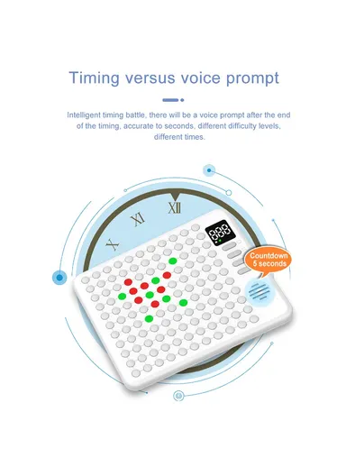 9 in 1 Multifunction Smart Board Game Electronic Chess Set for Kids Family Tabletop Game W100