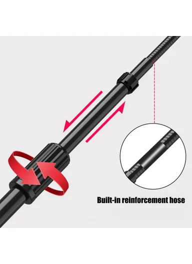 Universal Tablet Holder Floor Stand 3.5-10.5 inch Mobile Phone Tablet 360° Rotating Retractable Metal Tripod