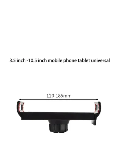 Universal Tablet Holder Floor Stand 3.5-10.5 inch Mobile Phone Tablet 360° Rotating Retractable Metal Tripod