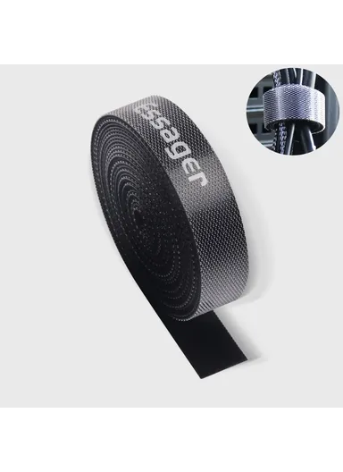 3M Strap Cable Tie Strong Adhesion Self-adhesive Loop &amp; Hook Sticker