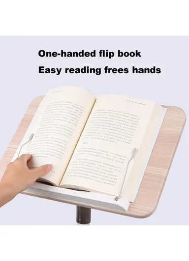 Multifunction Laptop Tablet Display Holder, Book Holder, Floor Stand with Adjustable Height XY-37 - White / 23-70cm