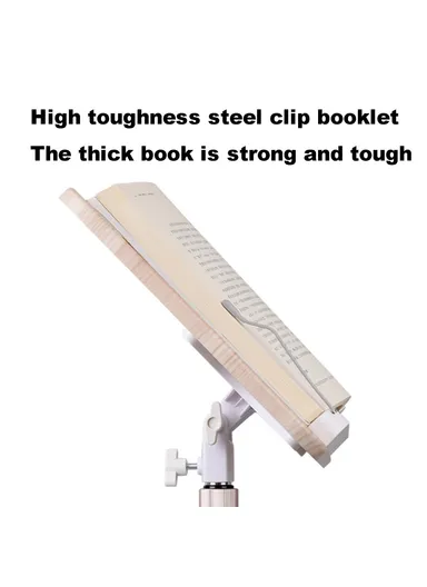 Multifunction Laptop Tablet Display Holder, Book Holder, Floor Stand with Adjustable Height XY-37 - White / 23-70cm