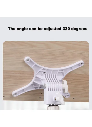 Multifunction Laptop Tablet Display Holder, Book Holder, Floor Stand with Adjustable Height XY-37 - White / 23-70cm