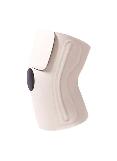 1 Pair Sports Knee Brace Fishbone Support Breathable Compression Knee Sleeve for Running Gym - Pink / L-XL