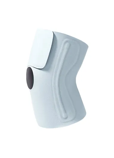 1 Pair Sports Knee Brace Fishbone Support Breathable Compression Knee Sleeve for Running Gym - Blue / L-XL