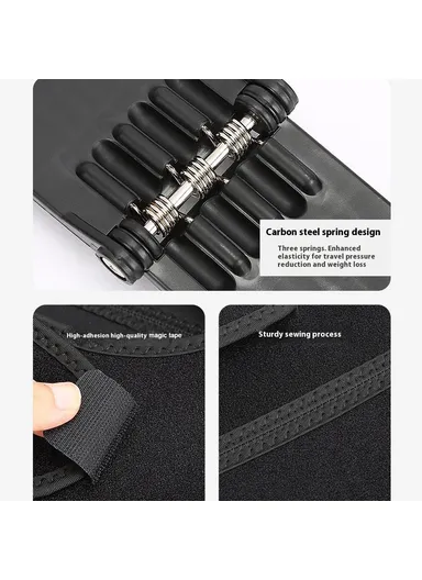 1Pc Knee Joint Support Brace Outdoor Hiking Sports Patella Protection Adjustable Compression Guard - Black