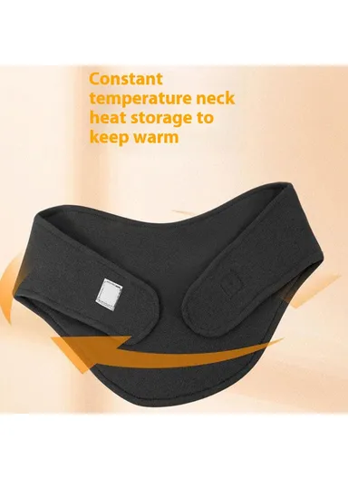 Neck Warmer Winter Autumn Elastic Neck Gaiter Outdoor Cycling Windproof Neck Protection Band - Brown