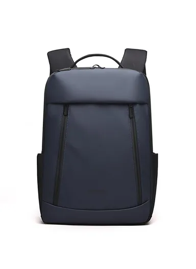  Business Backpack Men Laptop Daypack Large Capacity Travel &amp; School Bag - Dark Blue 1690-02