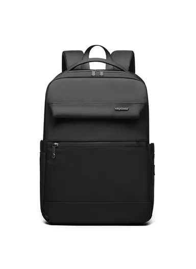  Business Commute Backpack Water Resistan, Large Capacity Travel Laptop Bag - Black  2155