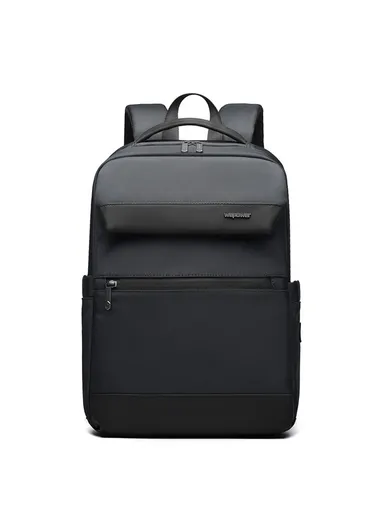Business Commute Backpack Water Resistan, Large Capacity Travel Laptop Bag -Grey 2155