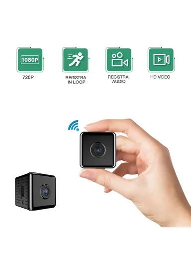 Mini Camera Night Version ,Wireless Camcorder Surveillance WiFi Camera-K12 720P 