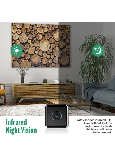 Mini Camera Night Version ,Wireless Camcorder Surveillance WiFi Camera-K12 720P 