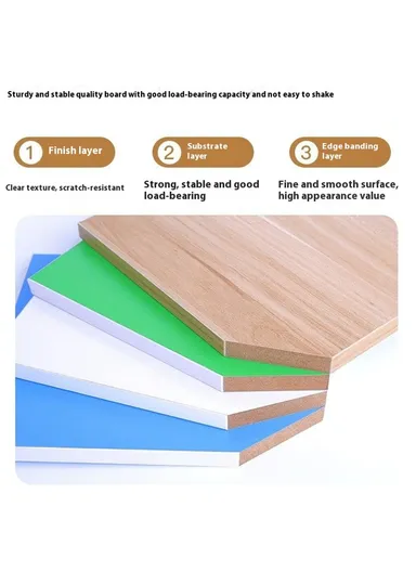 Heightened Multi-Layer Bedroom Nightstand, Narrow Side Table Living Room Storage Shelf G08 (W80 x D30 x H73)cm