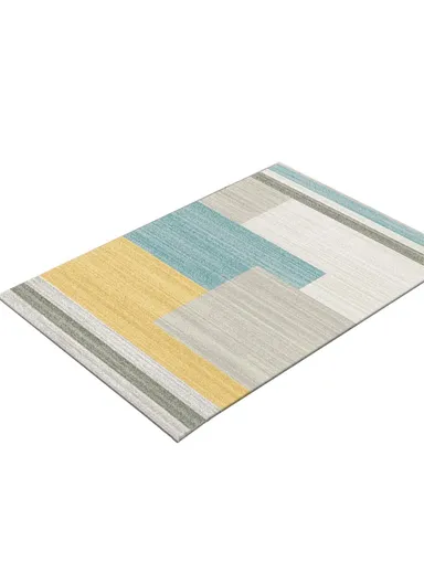 40 x 60cm Nordic Style Bathroom Rugs and Mats Machine Washable Bath Mat Rug Non-Slip Soft Floor Mats for Bedroom Living Room Dining Room - Style 3