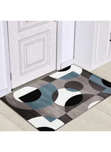 40 x 60cm Nordic Style Bathroom Rugs and Mats Machine Washable Bath Mat Rug Non-Slip Soft Floor Mats for Bedroom Living Room Dining Room - Style 5