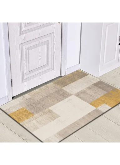 40 x 60cm Nordic Style Bathroom Rugs and Mats Machine Washable Bath Mat Rug Non-Slip Soft Floor Mats for Bedroom Living Room Dining Room - Style 7