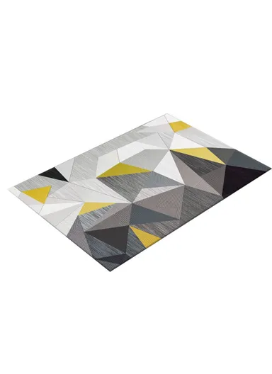 40 x 60cm Nordic Style Bathroom Rugs and Mats Machine Washable Bath Mat Rug Non-Slip Soft Floor Mats for Bedroom Living Room Dining Room - Style 15