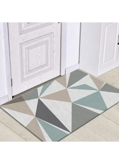 40 x 60cm Nordic Style Bathroom Rugs and Mats Machine Washable Bath Mat Rug Non-Slip Soft Floor Mats for Bedroom Living Room Dining Room - Style 22