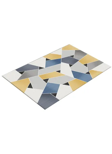 40 x 60cm Nordic Style Bathroom Rugs and Mats Machine Washable Bath Mat Rug Non-Slip Soft Floor Mats for Bedroom Living Room Dining Room - Style 23