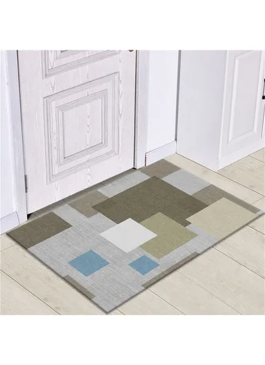 Nordic Style Bathroom Rugs, Machine Washable Bath Mats for Bedroom, Anti-Slip Soft Floor Mats for Living/Dining Room - 50 x 80cm