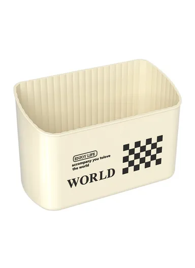 3Pcs / Set Magnetic Refrigerator Storage Box No Drill Plastic Kitchen Organizer Container - (M, L)