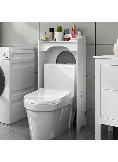  Bathroom Toilet Storage Rack Floor Standing Organizer Shelf for Washroom ,Toilet, Bathroom zw0074-1