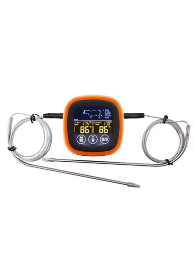 Dual Probe Digital Food Thermometer for BBQ Meat Cooking Kitchen Temperature Gauge - TS-6602