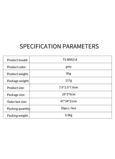 Wireless Digital Food Thermometer for Kitchen BBQ ,Cooking Timer Temperature Gauge with Probe - TS-BN53-A