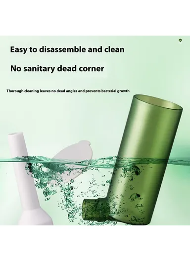 Manual Sausage Stuffer Homemade Sausage Filler Kitchen Sausage Making Tool with 4 Tubes (BPA Free, No FDA) - Transparent Green