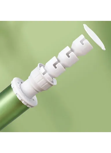 Manual Sausage Stuffer Homemade Sausage Filler Kitchen Sausage Making Tool with 4 Tubes (BPA Free, No FDA) - Transparent Green