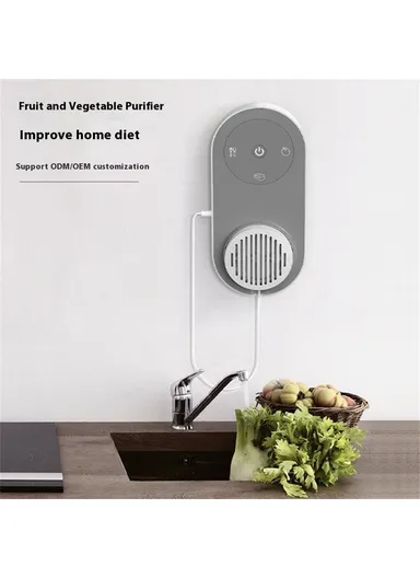   Wall Mounted Fruit &amp; Vegetable Cleaner Machine 7L Water Purifier (BPA Free, No FDA) - GB1