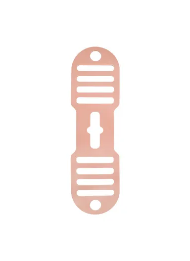 Reusable Silicone Pot Lid Holder Strap ,Pot Organization Lid Fixing Elastic Band - Pink