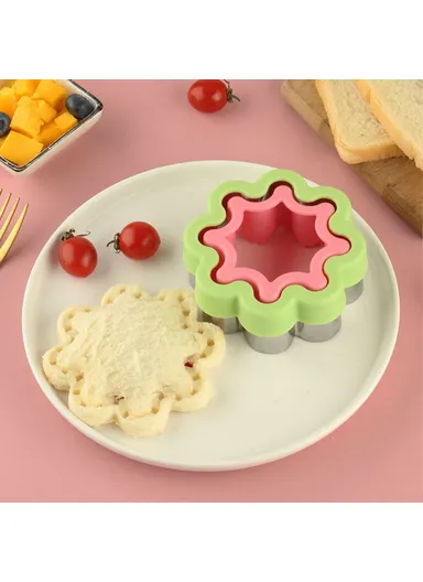 Sandwich Cutter for Kids Animal Flower Shape Biscuit Bread Baking Mold (BPA Free, No FDA) - Horse