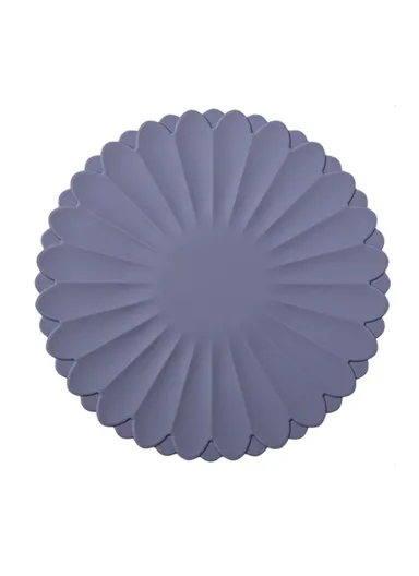 30cm Kitchen Heat-insulating Mat Silicone Anti-scalding Placemat Bowl Dish Cup Pad - Grey