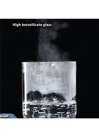 5L Clear High Borosilicate Glass Juice Infuser with Faucet Beverage Dispenser with Wooden Base (BPA Free, No FDA)