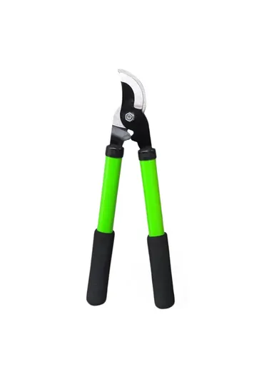 High Carbon Steel Heavy Duty Pruning Shears Thick Branches Garden Pruners Tree Trimmer Powerful Cutting Tool - Green